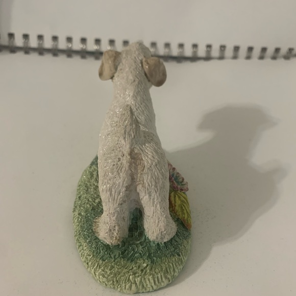 Vintage SEALYHAM CESKY TERRIER BASIL MATTHEWS ENGLAND Signed Figurine - Picture 4 of 6